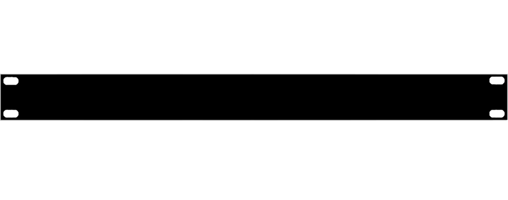 1U Custom Printed 19" Rack Panel