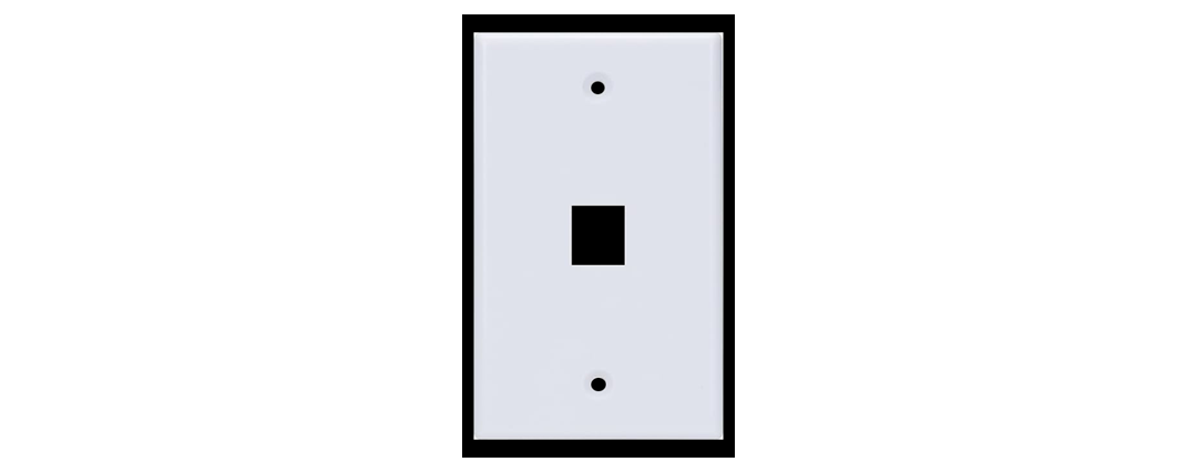Keystone Data Wall Plate