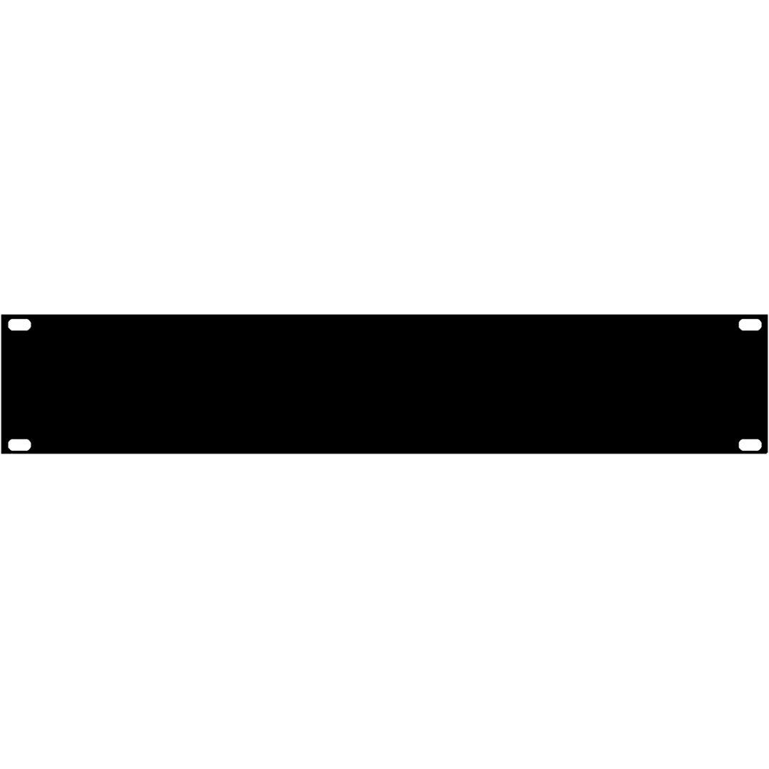 2U Custom Printed 19" Rack Panel