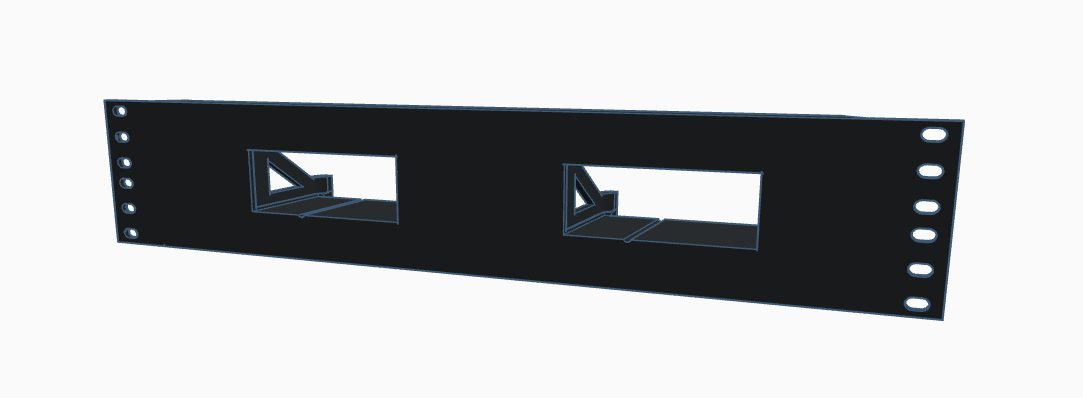 3d Printed Custom Apple TV Shelf