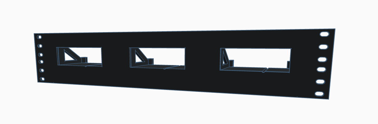 3d Printed Custom Apple TV Shelf